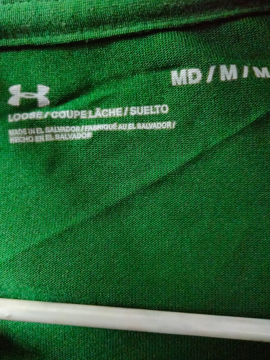 Under Armour Dri Fit Green Tee Full Sleeves