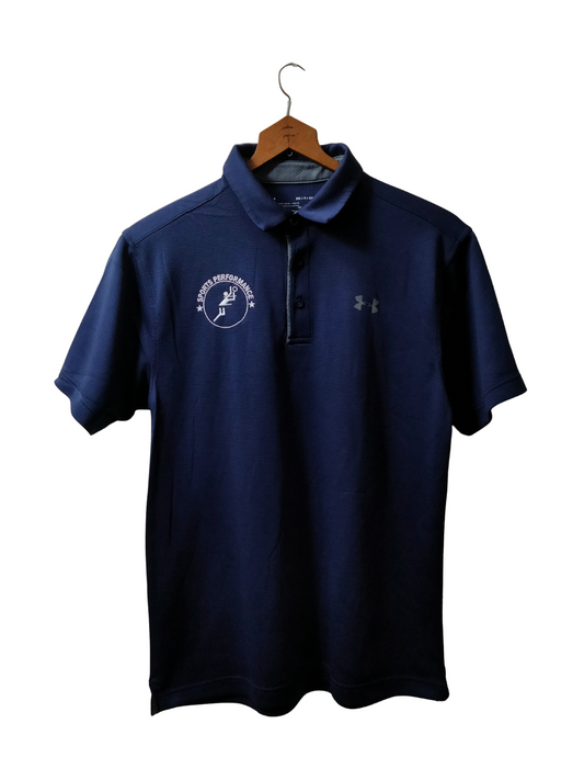 Under Armour Navy Blue Polo Shirt