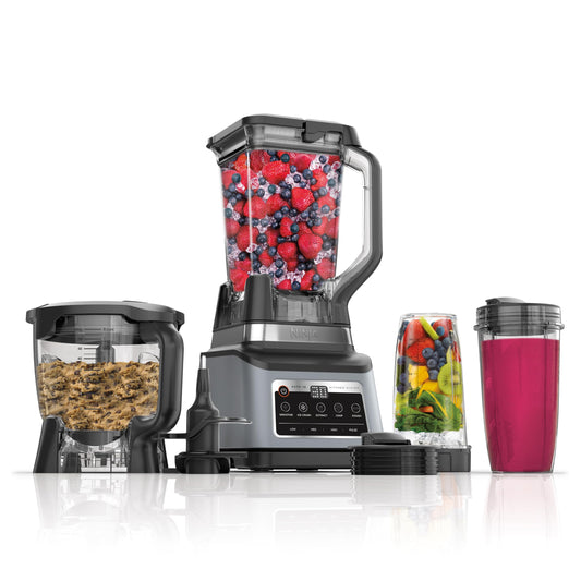 Ninja Professional Plus Blender | Max Power Smoothie Blender, Ice Cream Maker, Frozen Drink Mixer & Margarita Machine | 3 Auto IQ™ Presets, 1400 W, 72oz Total Crushing Pitcher | Dark Grey, BN701