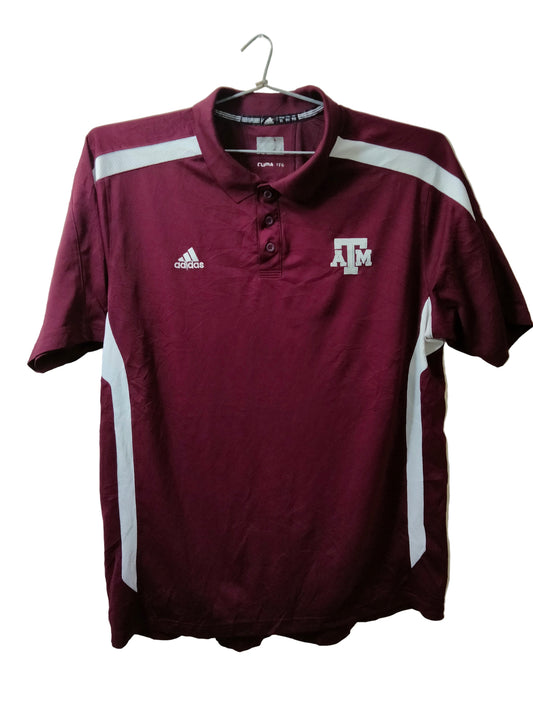 Adidas Dri Fit Mehroon Polo Tee