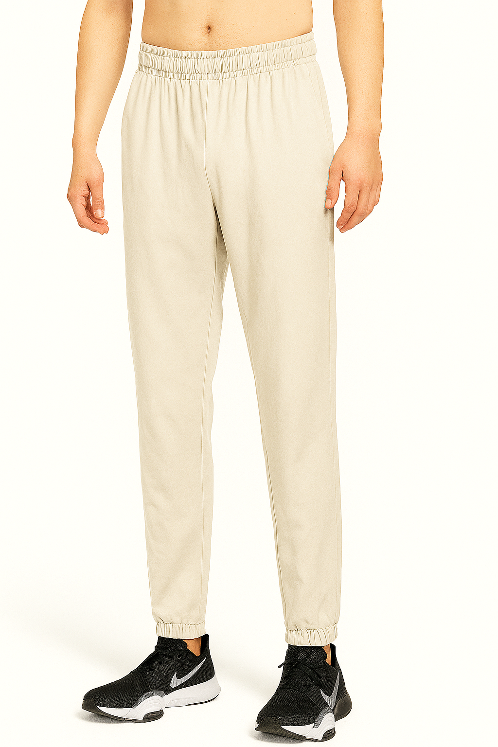 Reebok Dri Fit White Trouser