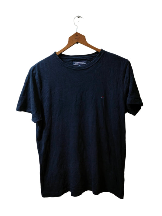 Tommy Hilfiger Cotton Navy Blue Tee