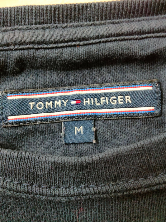 Tommy Hilfiger Cotton Navy Blue Tee
