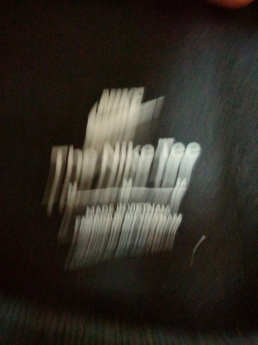 Nike Cotton Black Tee