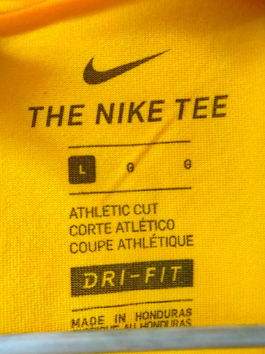 Nike Dri Fit Yellow Tee
