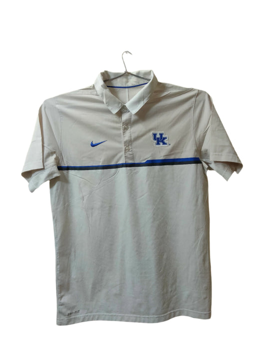 Nike Golf Dri Fit White Polo Tee