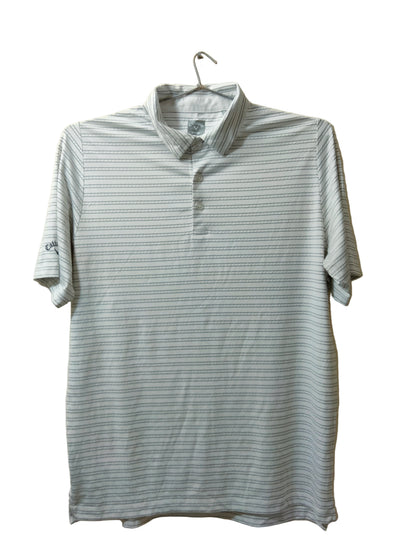 Callaway Dri Fit White Polo Tee