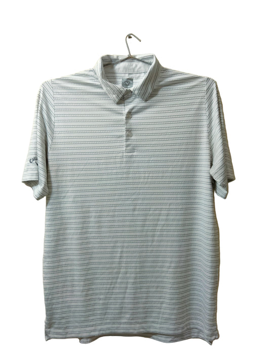 Callaway Dri Fit White Polo Tee