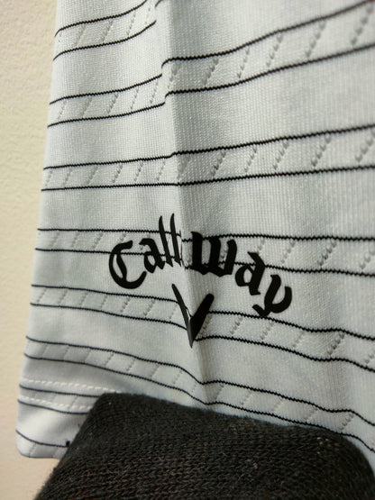 Callaway Dri Fit White Polo Tee