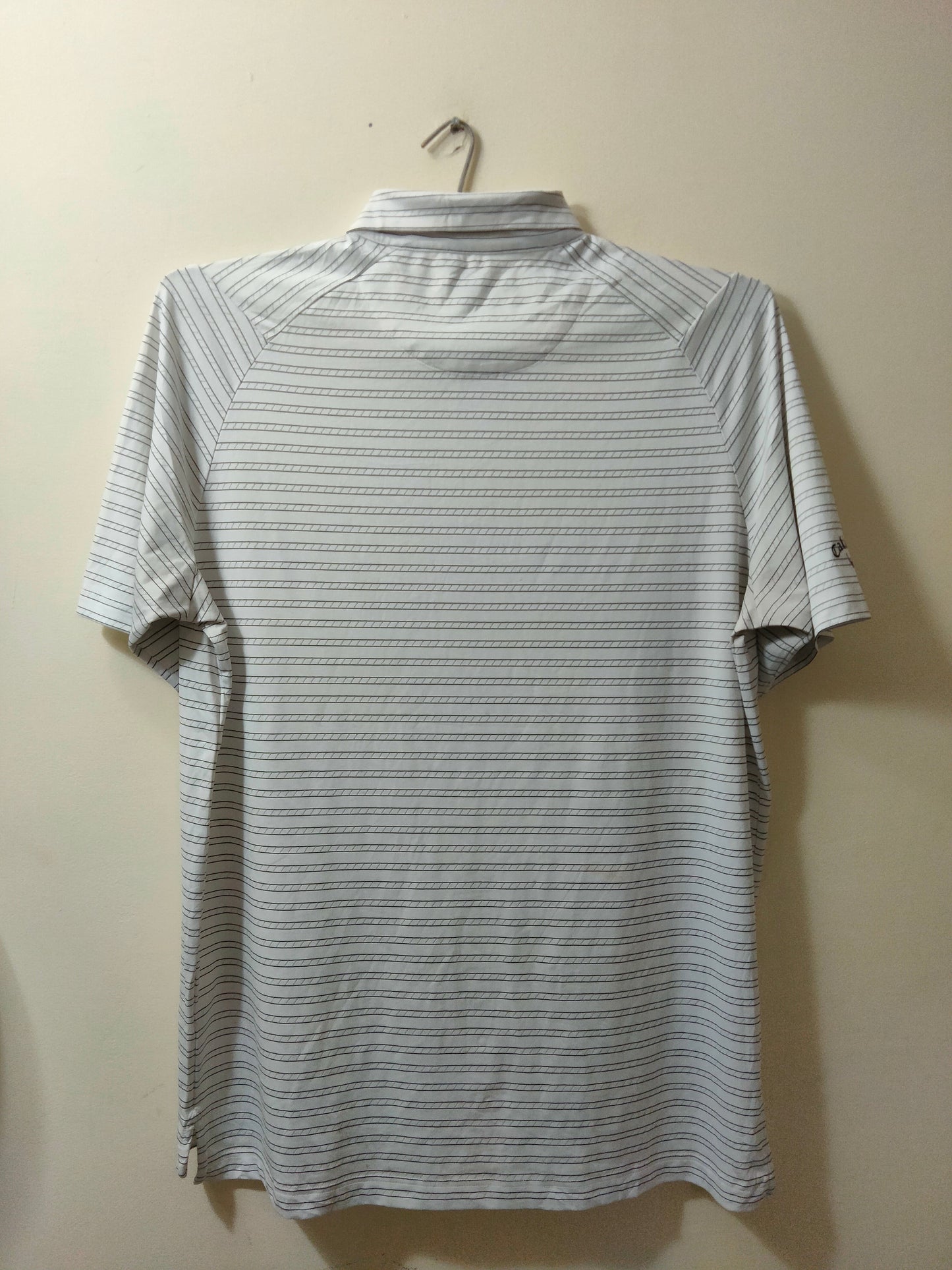 Callaway Dri Fit White Polo Tee