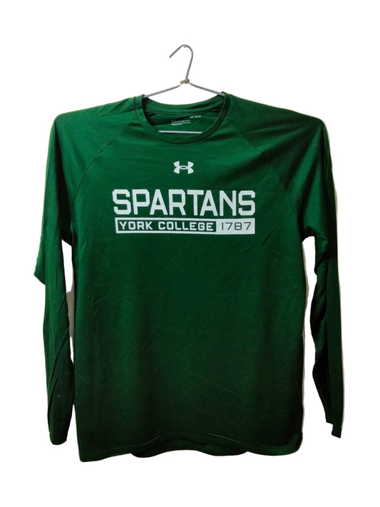 Under Armour Dri Fit Green Tee Full Sleeves