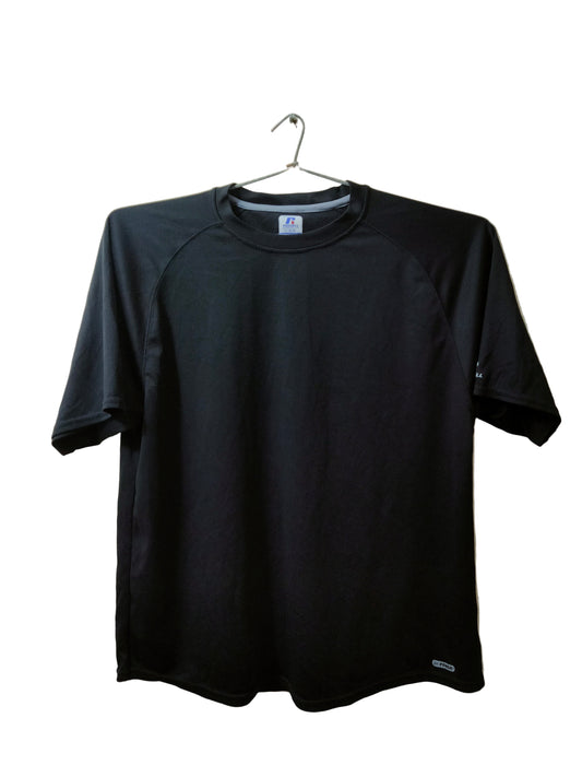 Russell Dri Fit Black Tee