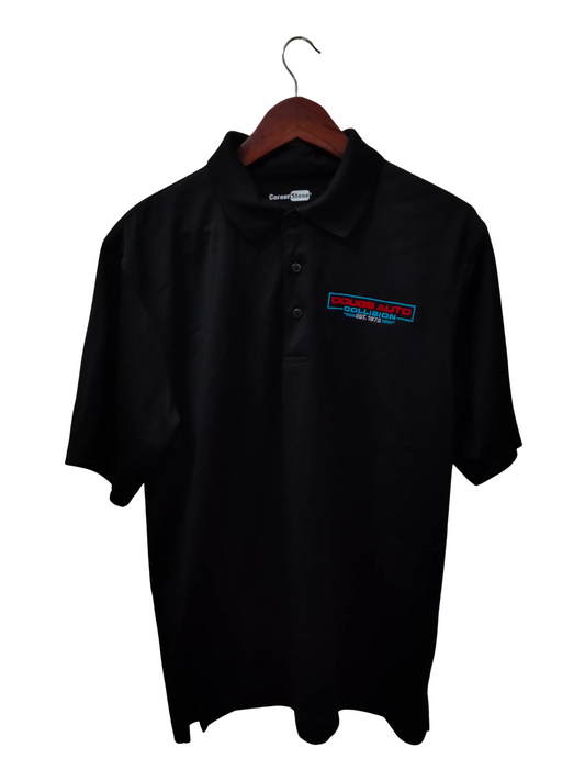 Corner Stone Black Polo Shirt